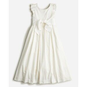 J.Crew Crewcuts Girls' flutter-sleeve dress NWT Size 5 MSRP $118